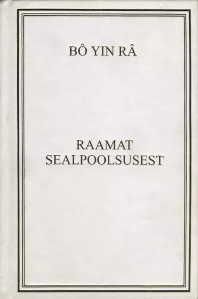 Raamat sealpoolsusest