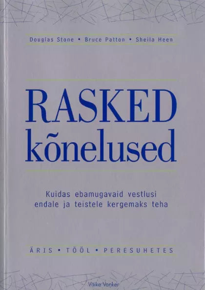 Rasked kõnelused