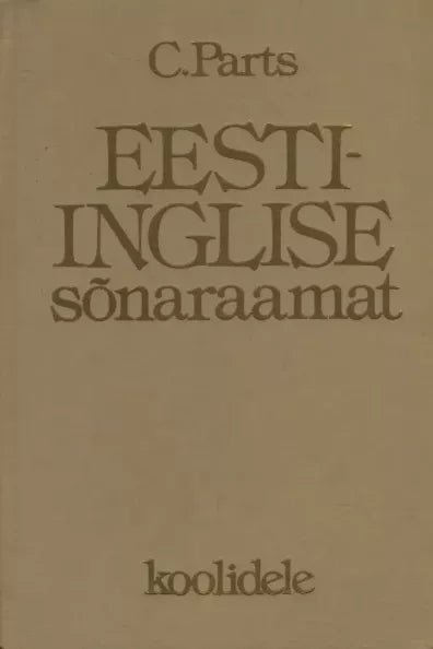 Eesti-inglise sõnaraamat koolidele